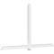 Ekena Millwork Eugene Architectural Grade PVC Gable Bracket, 108"W x 63"H x 4"D x 4"F, 14/12 Pitch GBP108X63X0404EUG00 - alternate 1